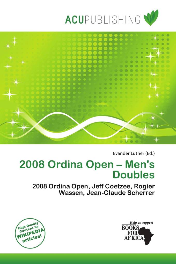 2008 Ordina Open - Men's Doubles