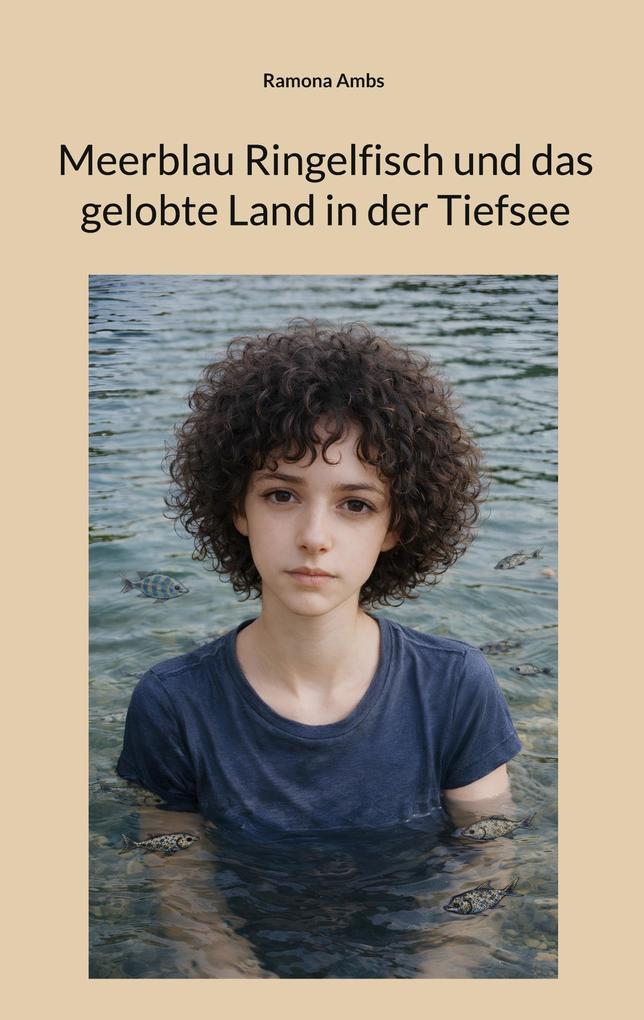 Meerblau Ringelfisch und das gelobte Land in der Tiefsee
