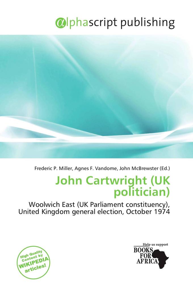 John Cartwright (UK politician)