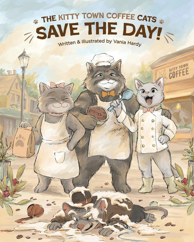 The Kitty Town Coffee Cats Save the Day!