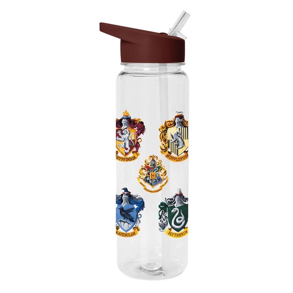 HARRY POTTER (COLOURFUL CREST) PLASTIC DRINKS BOTTLE