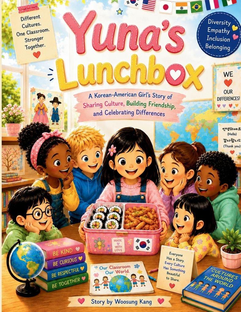 Yuna's Lunchbox - A Heartwarming Korean American Story About Friendship Diversity and Belonging