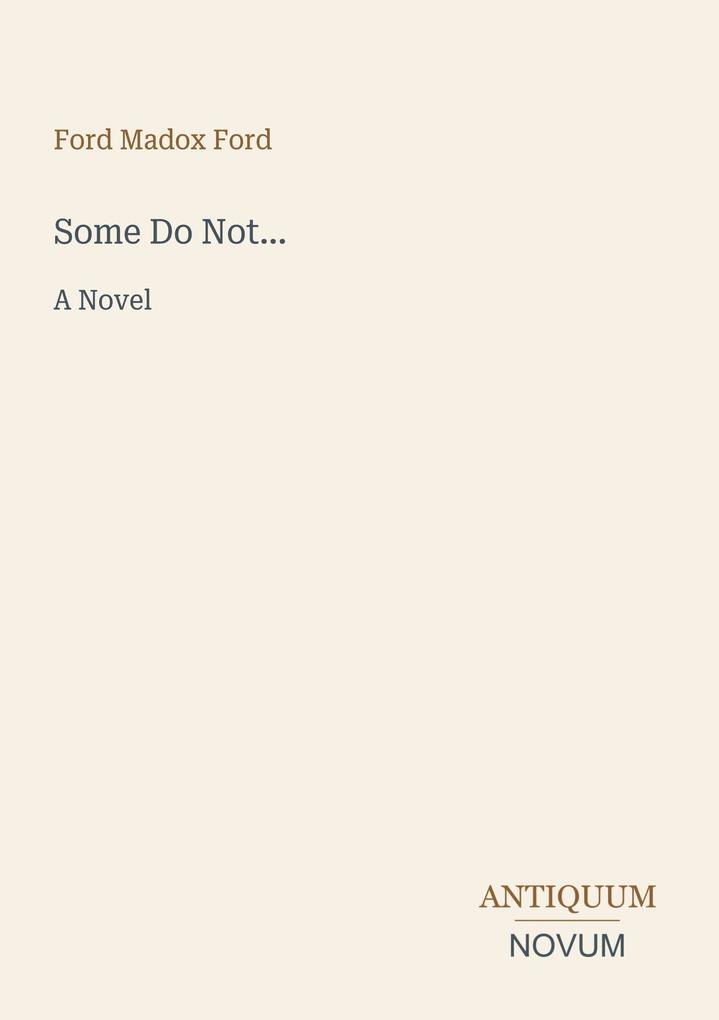 Some Do Not...