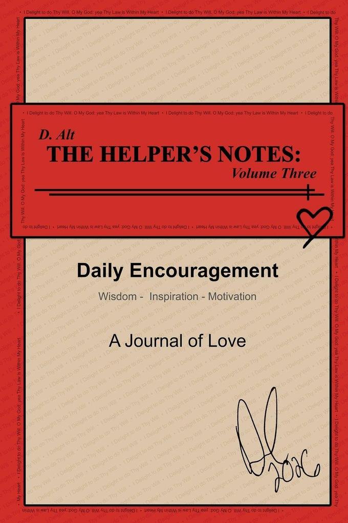 The Helper's Notes