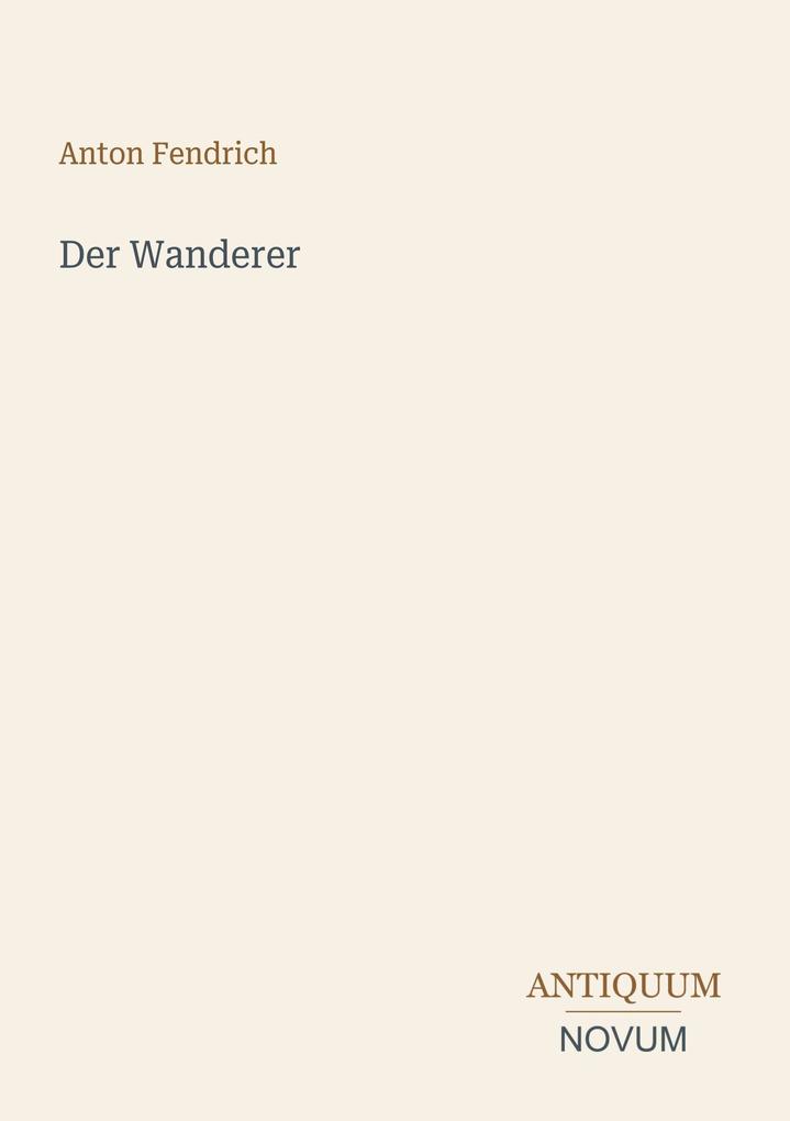 Der Wanderer