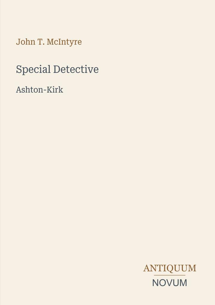 Special Detective
