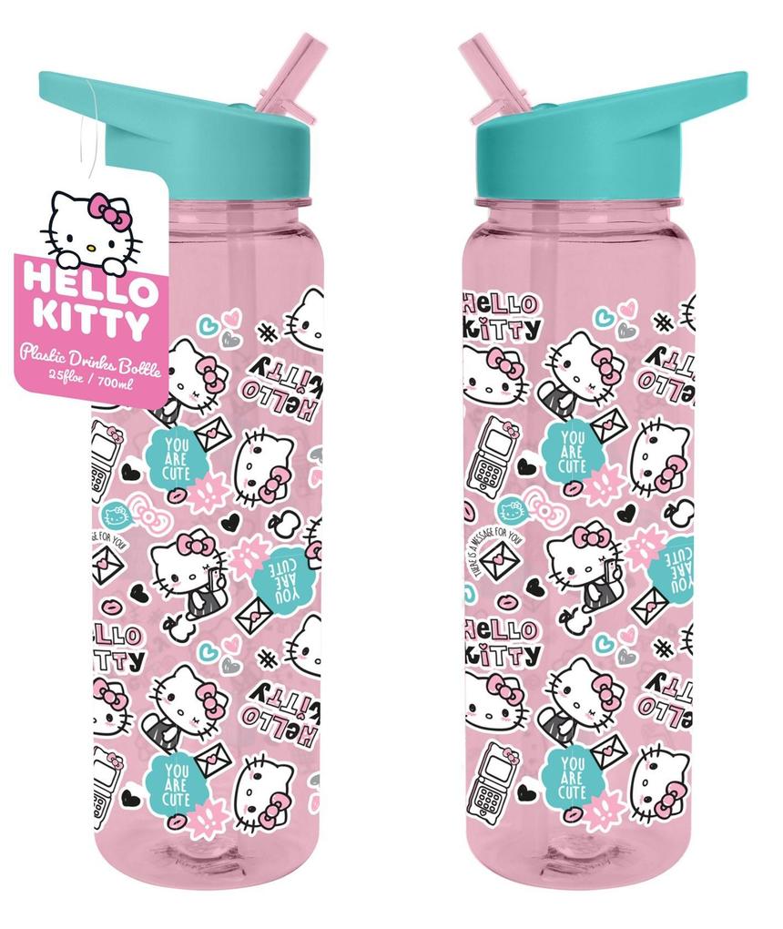 HELLO KITTY (INSTA CUTENESS) PLASTIC DRINKS BOTTLE