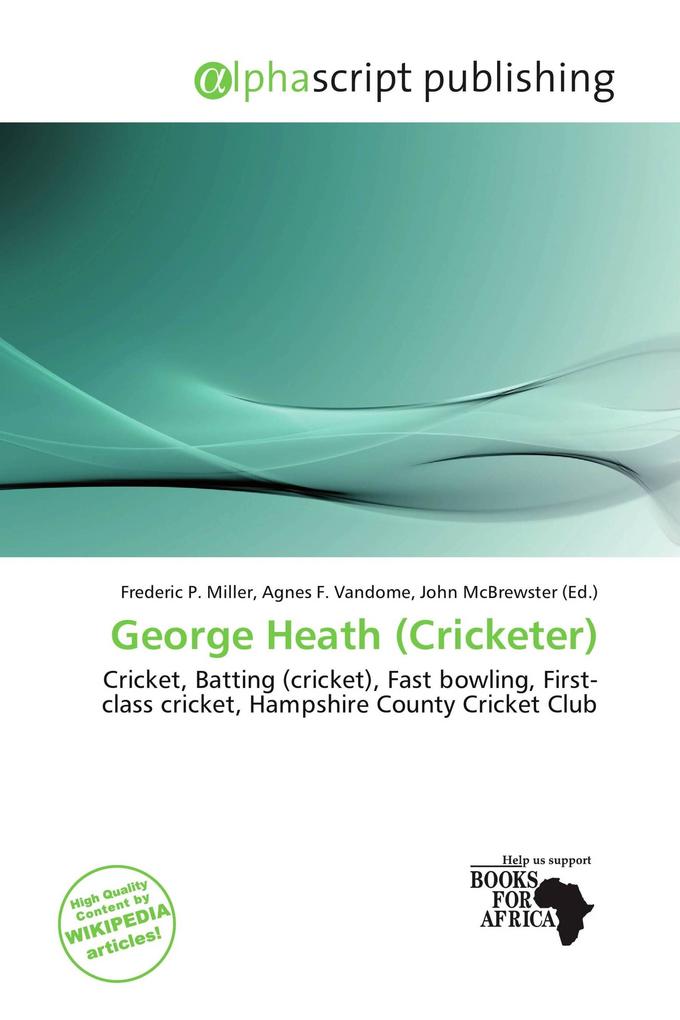 George Heath (Cricketer)