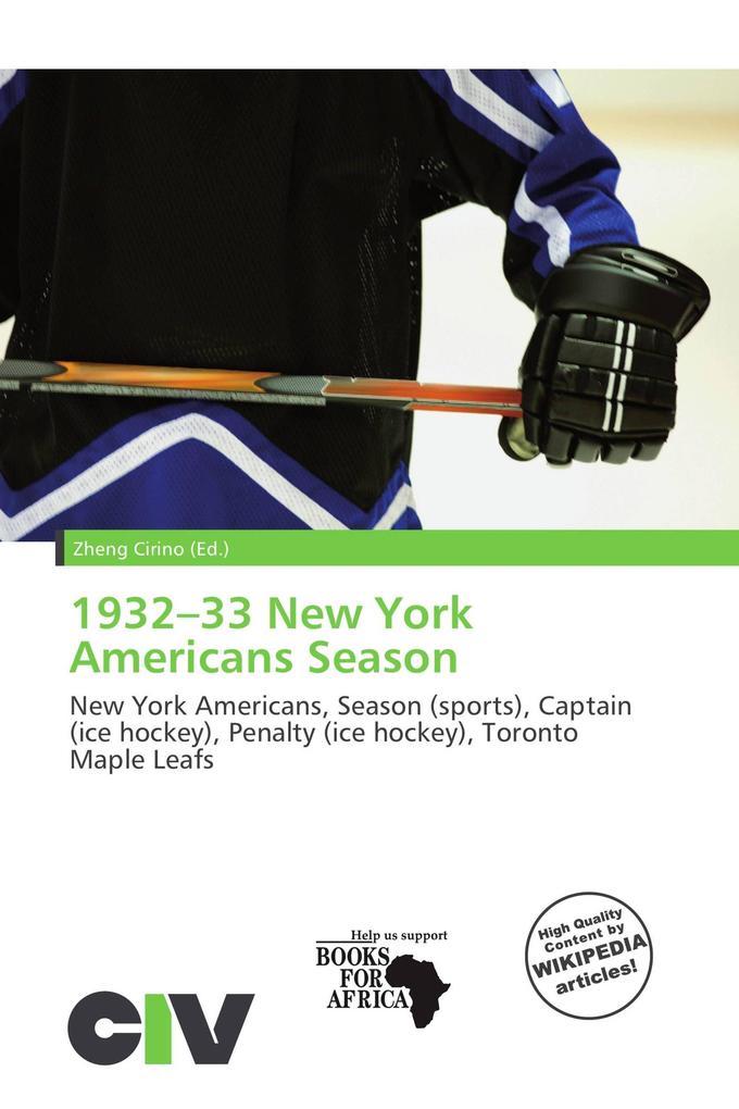1932-33 New York Americans Season