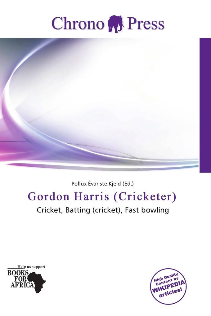 Gordon Harris (Cricketer)