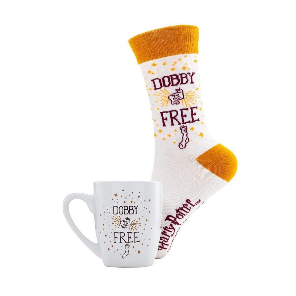 HARRY POTTER DOBBY FEMALE MUG & SOCK SET