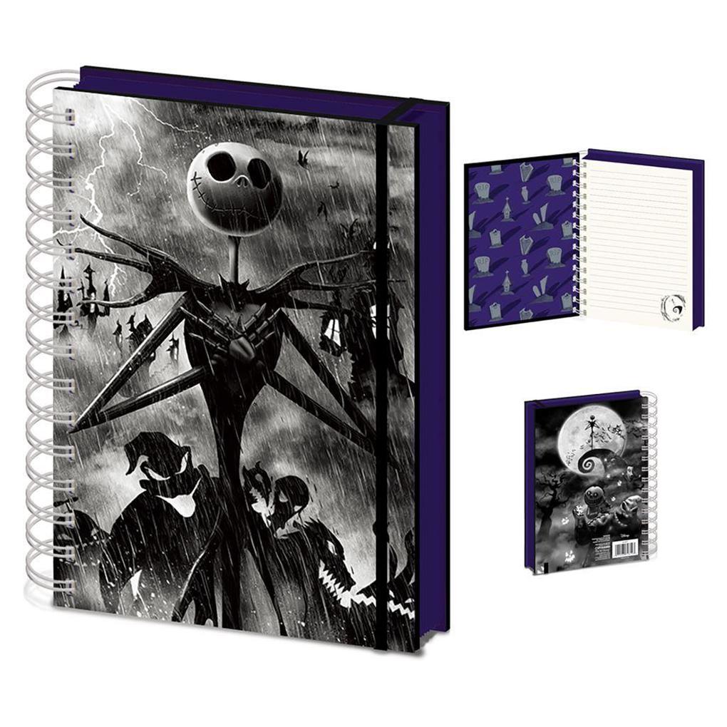 NIGHTMARE BEFORE CHRISTMAS (SERIOUSLY SPOOKY) A5 3D NOTEBOOK
