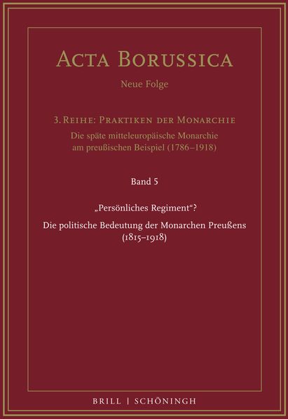 'Persönliches Regiment'?