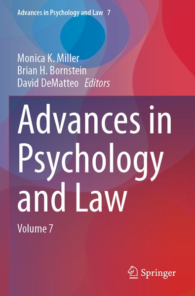 Advances in Psychology and Law