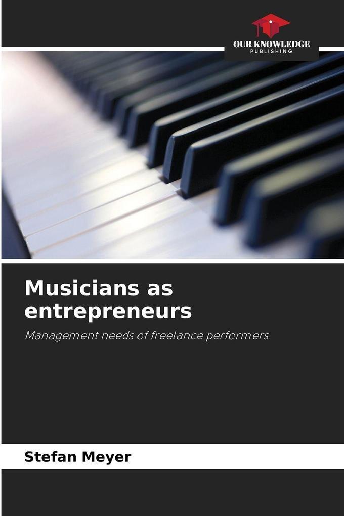 Musicians as entrepreneurs