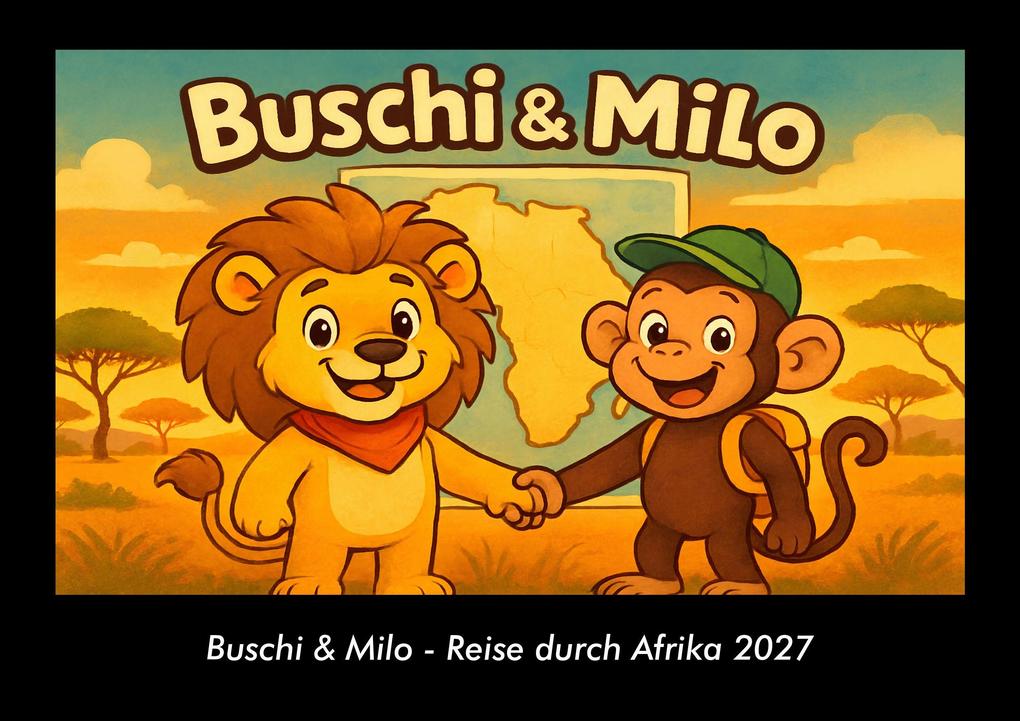 Buschi & Milo - Reise durch Afrika 2027 Fotokalender DIN A3