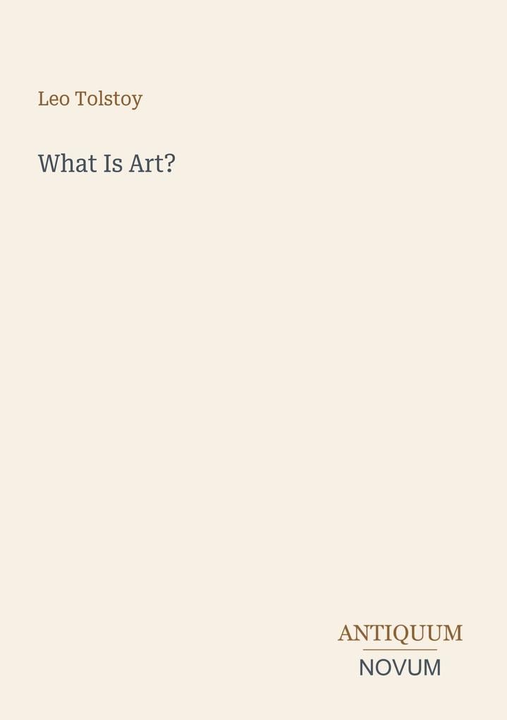 What Is Art?