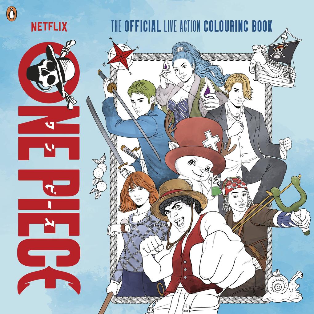 One Piece: The Official Live Action Colouring Book