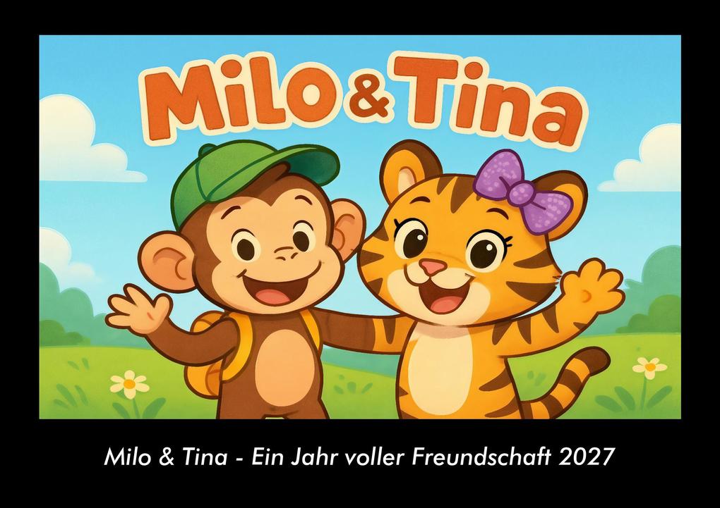Milo & Tina - Ein Jahr voller Freundschaft 2027 Fotokalender DIN A3