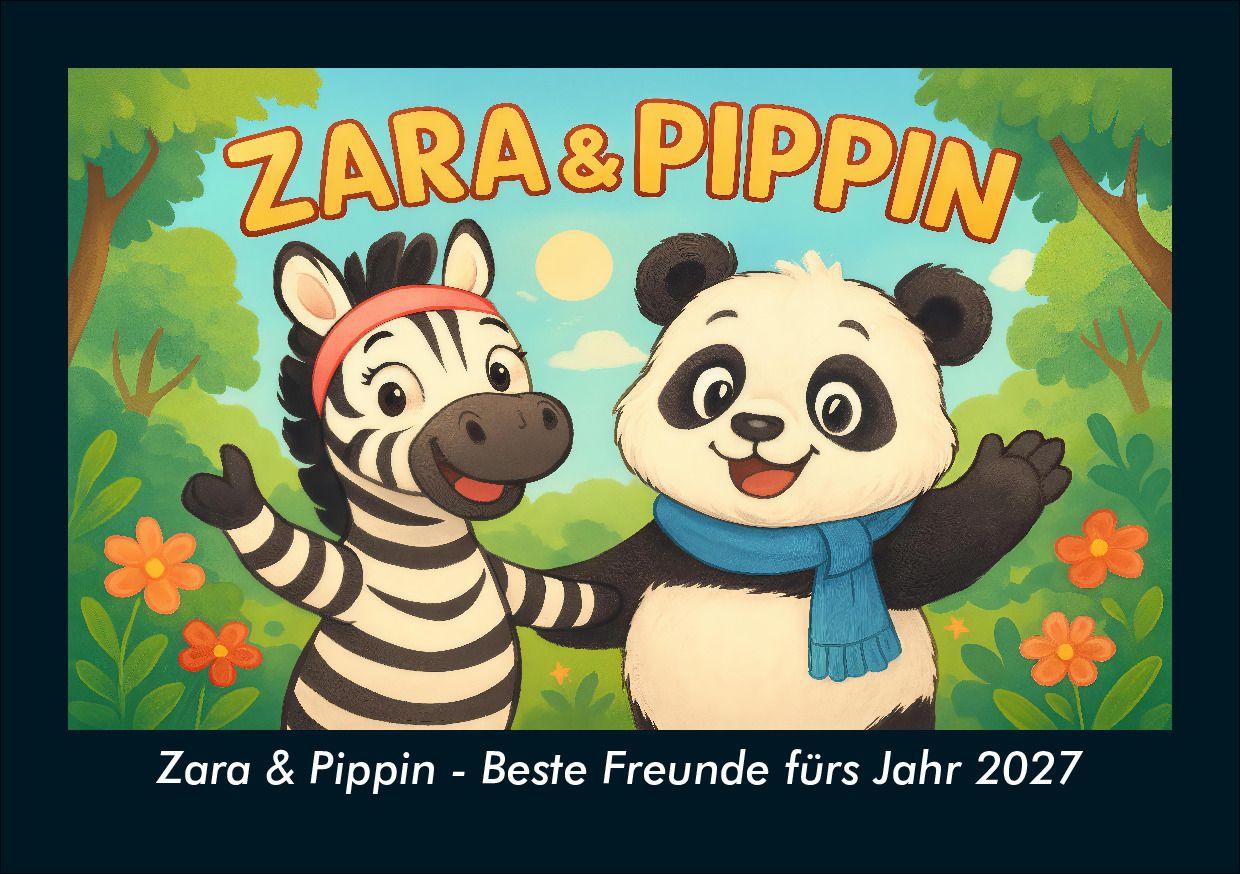Zara & Pippin - Beste Freunde fürs Jahr 2027 Fotokalender DIN A5