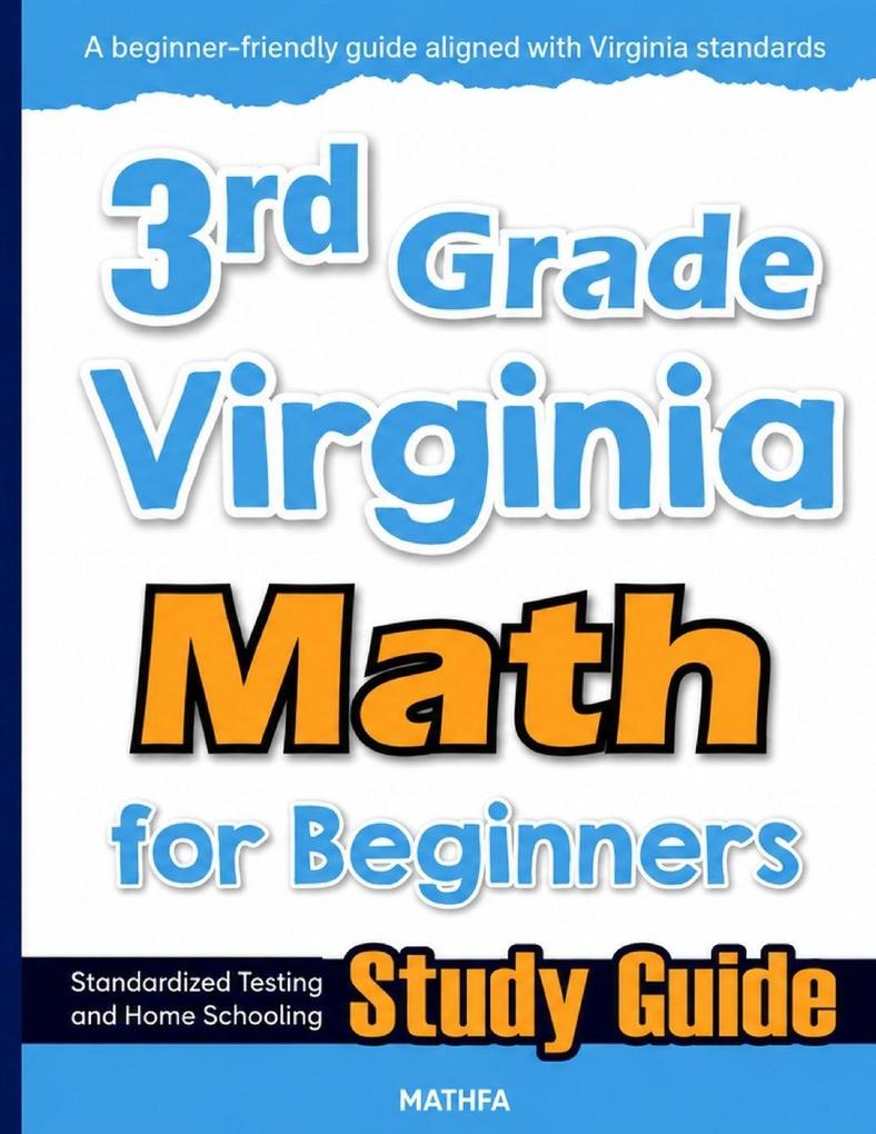 3rd Grade Virginia Math for Beginners