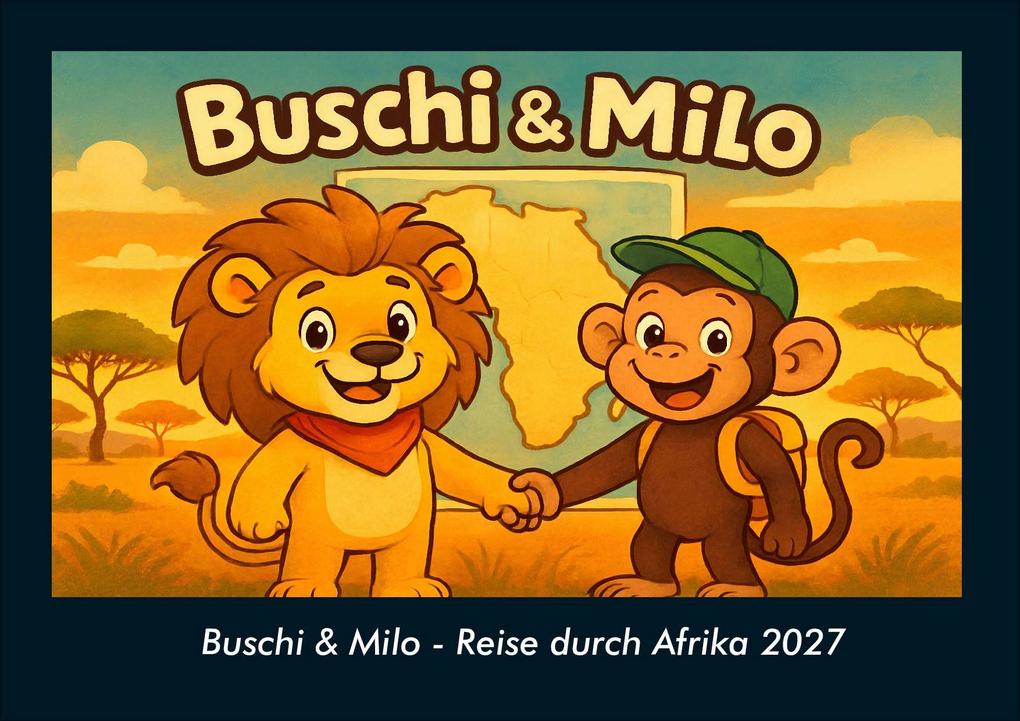 Buschi & Milo - Reise durch Afrika 2027 Fotokalender DIN A4
