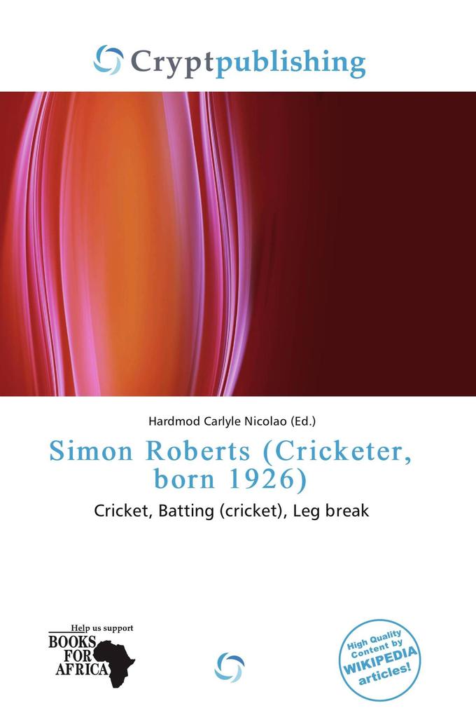 Simon Roberts (Cricketer born 1926)