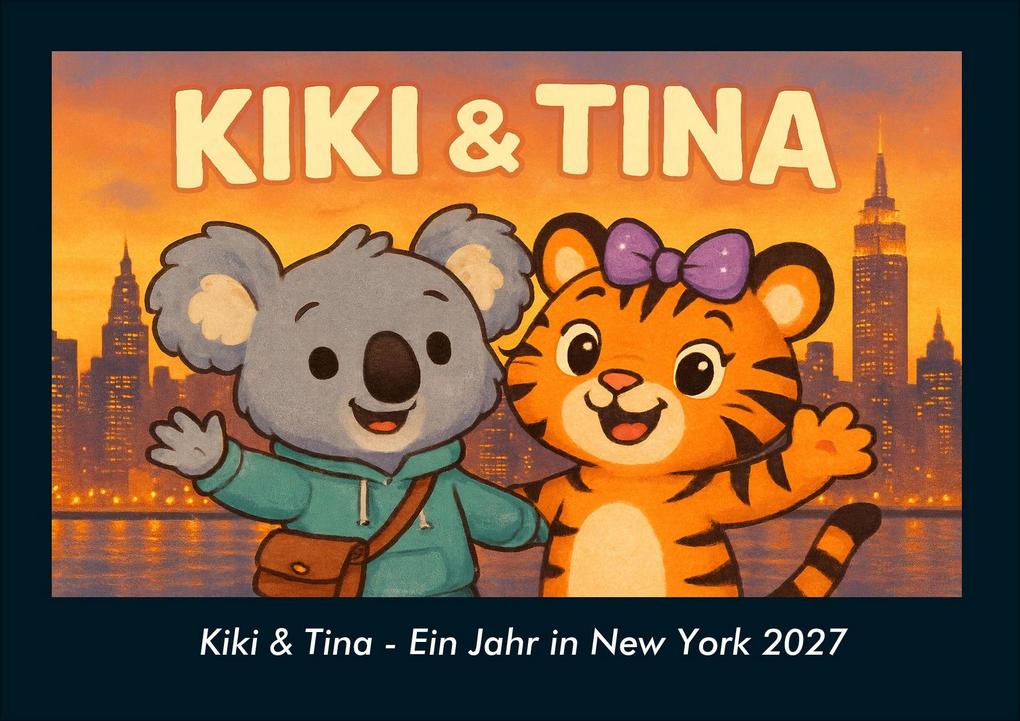 Kiki & Tina - Ein Jahr in New York 2027 Fotokalender DIN A4