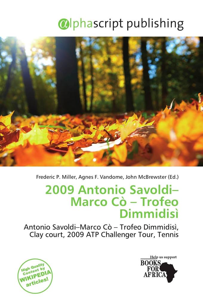 2009 Antonio Savoldi-Marco Cò - Trofeo Dimmidisì