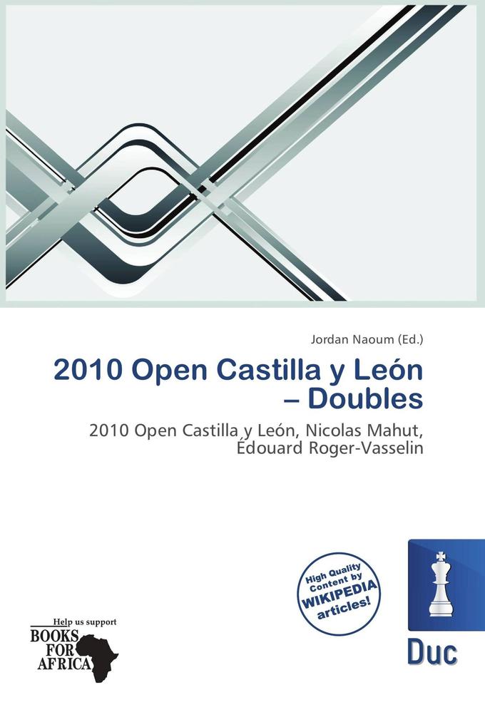 2010 Open Castilla y León - Doubles