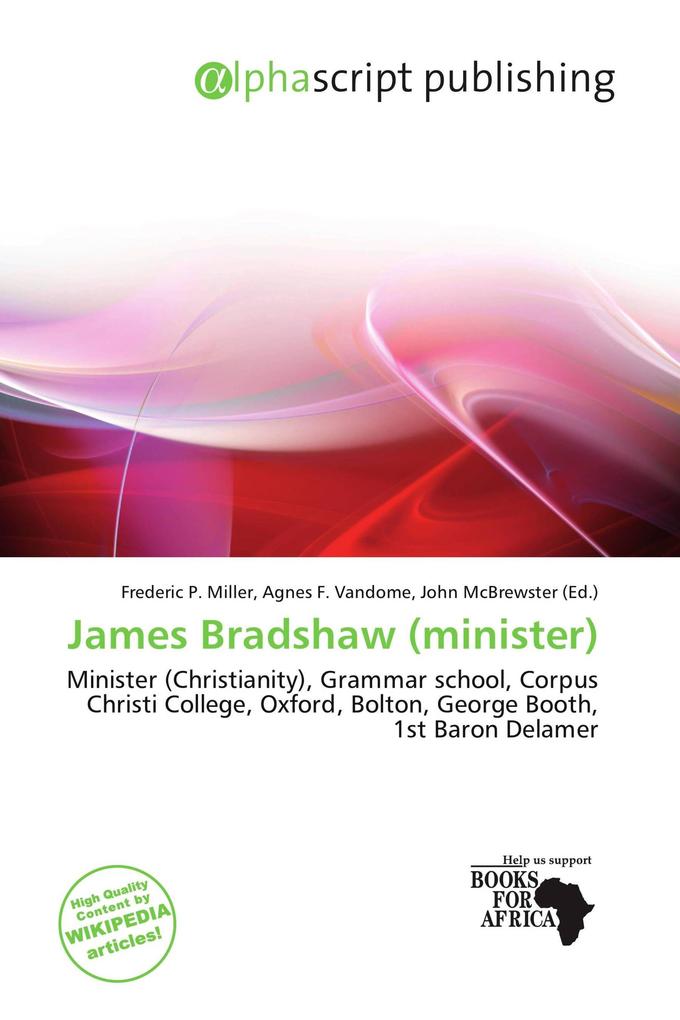 James Bradshaw (minister)