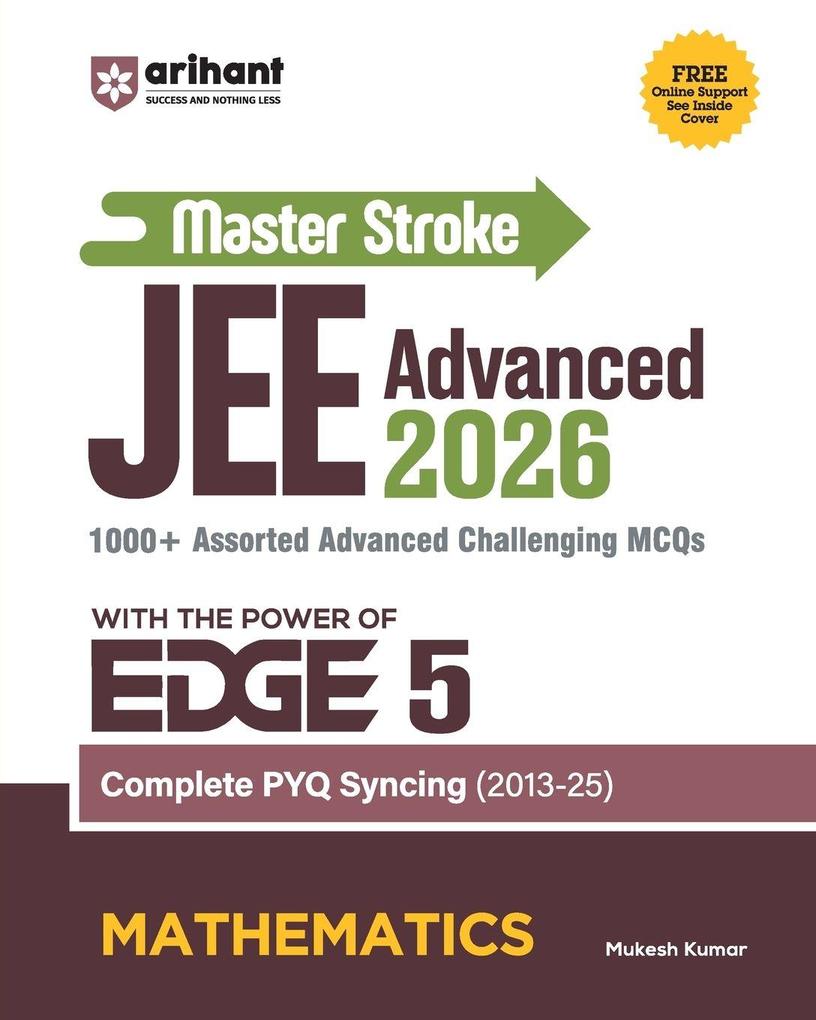 Master Stroke JEE Advanced Mathematics (E)