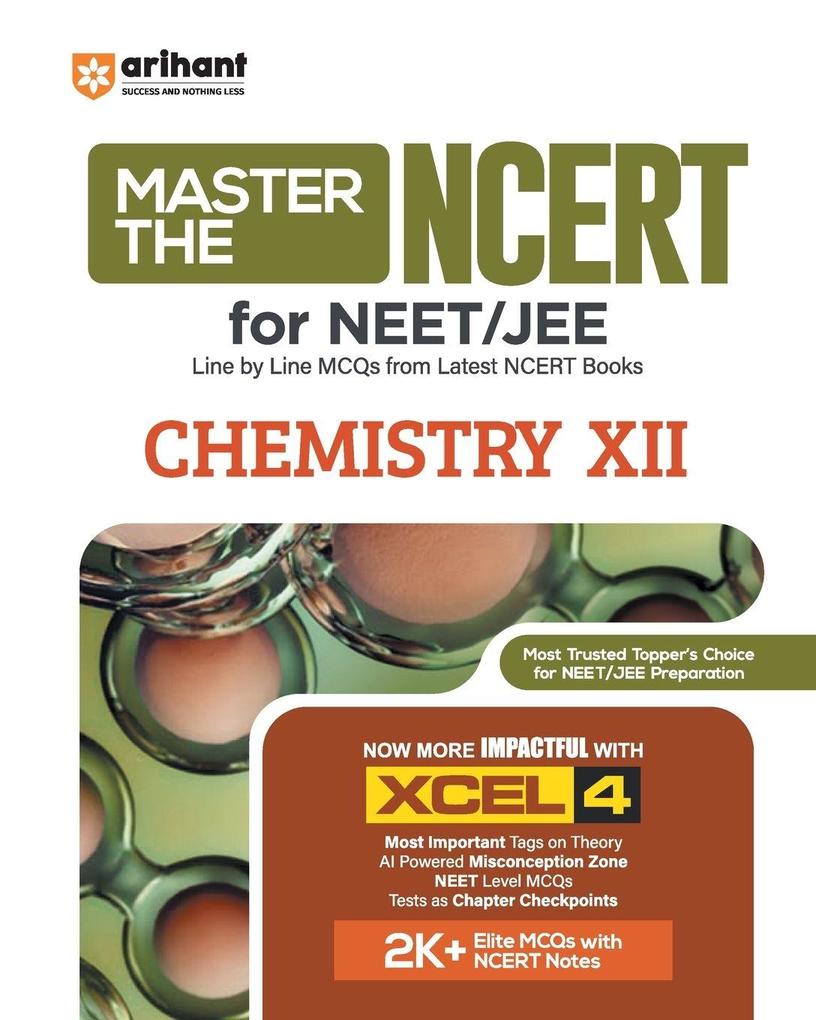 Master The NCERT for NEET/JEE Chemistry XII