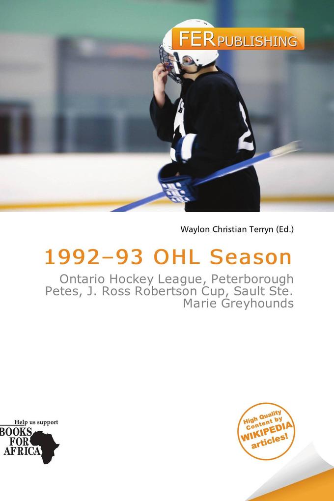 1992-93 OHL Season