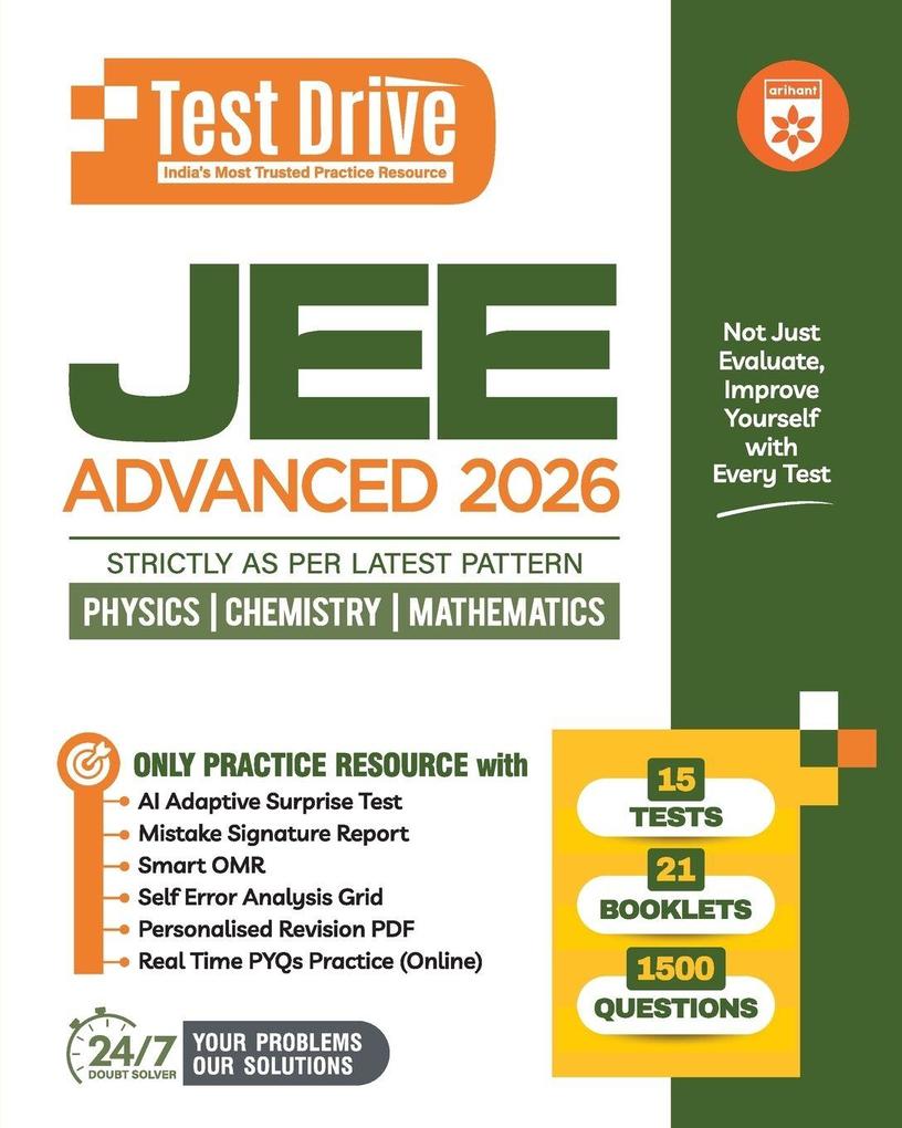 JEE ADVANCED 2018 - 15 PRA.SET