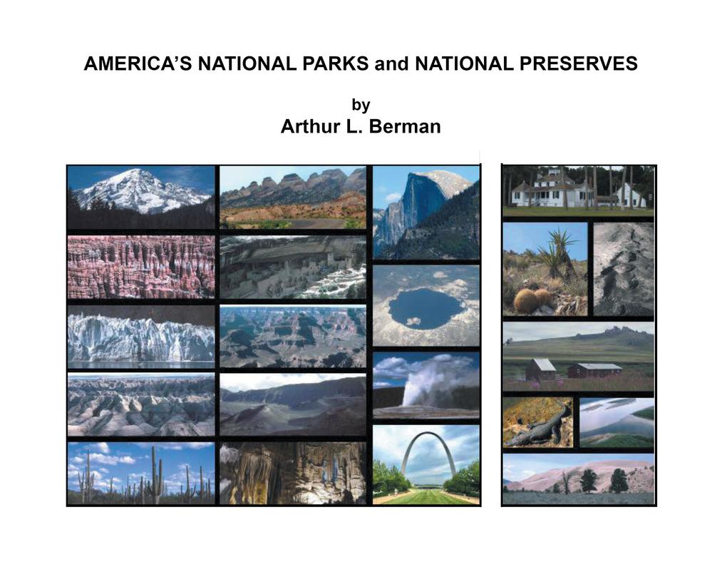AMERICA'S NATIONAL PARKS and NATIONAL PRESERVES