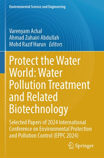 Protect the Water World: Water Pollution Treatment and Related Biotechnology