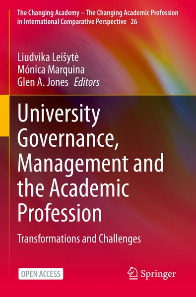 University Governance Management and the Academic Profession