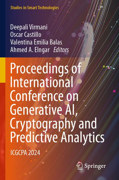 Proceedings of International Conference on Generative AI Cryptography and Predictive Analytics