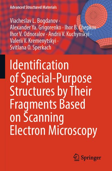Identification of Special-Purpose Structures by Their Fragments Based on Scanning Electron Microscopy