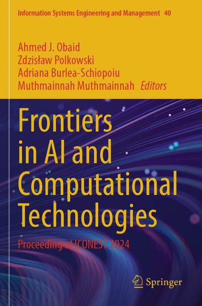Frontiers in AI and Computational Technologies