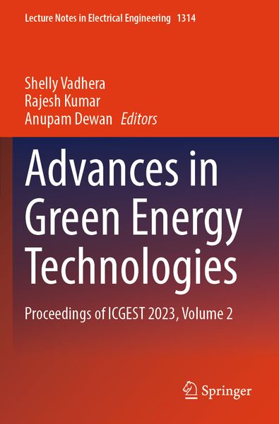 Advances in Green Energy Technologies