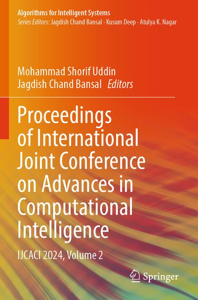 Proceedings of International Joint Conference on Advances in Computational Intelligence