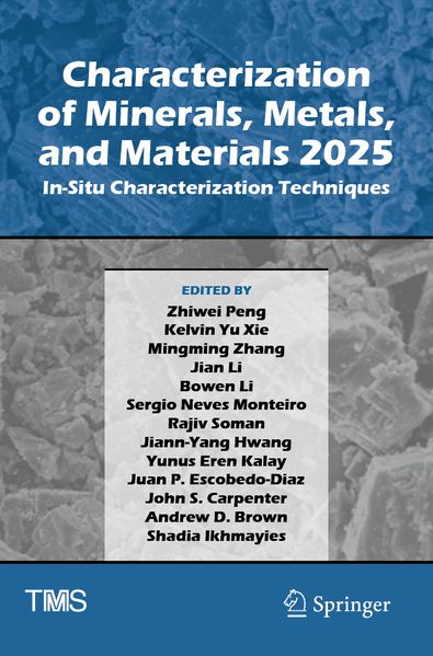 Characterization of Minerals Metals and Materials 2025