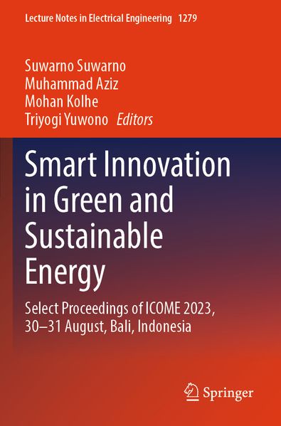 Smart Innovation in Green and Sustainable Energy