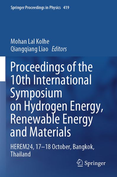 Proceedings of the 10th International Symposium on Hydrogen Energy Renewable Energy and Materials