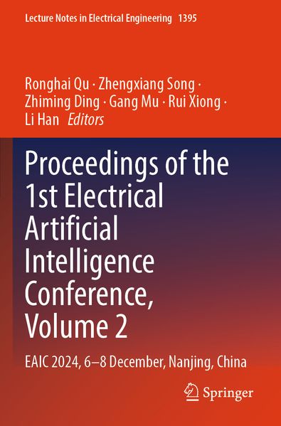 Proceedings of the 1st Electrical Artificial Intelligence Conference Volume 2
