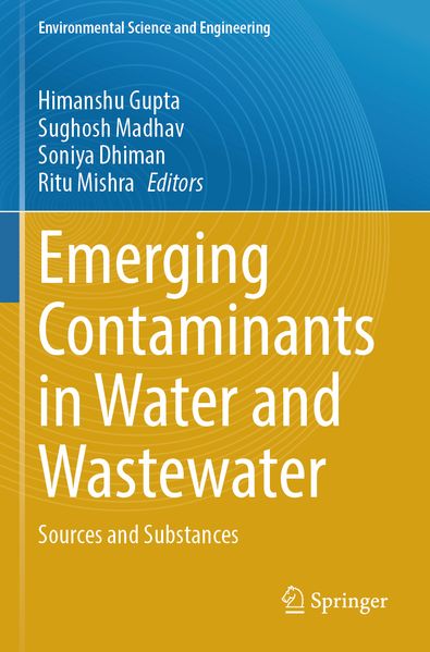 Emerging Contaminants in Water and Wastewater