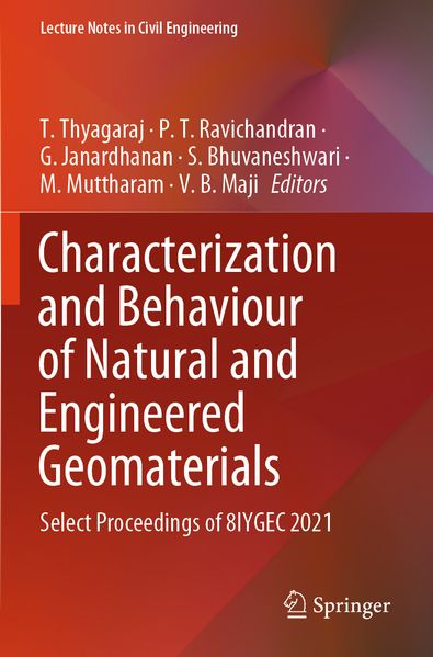 Characterization and Behaviour of Natural and Engineered Geomaterials
