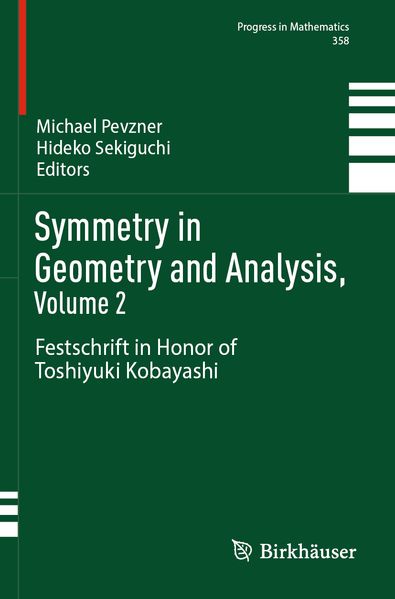 Symmetry in Geometry and Analysis Volume 2